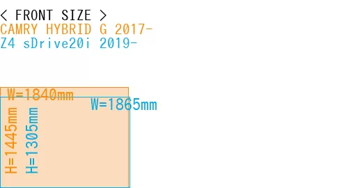 #CAMRY HYBRID G 2017- + Z4 sDrive20i 2019-